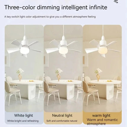 Modern Ceiling Fans with Lights | Flush Mount Design & Dimmable LED for Ultimate Comfort 2