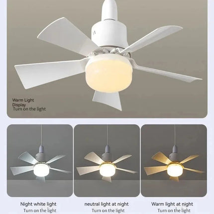 Modern Ceiling Fans with Lights | Flush Mount Design & Dimmable LED for Ultimate Comfort 3