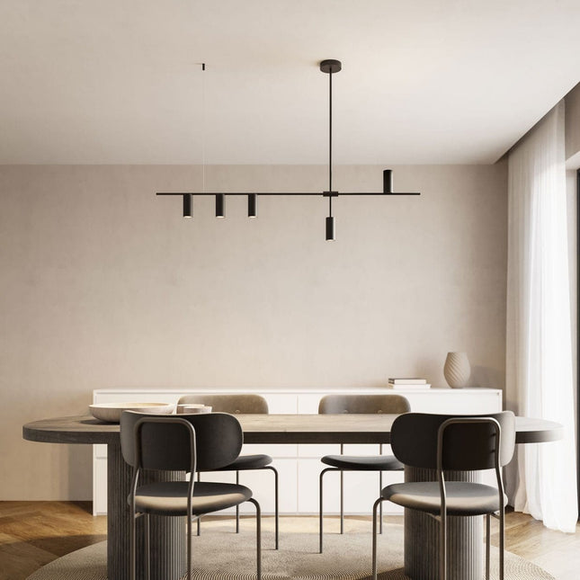 Modern Ceiling Light Fixture | Asymmetrical Design with Unique Illumination | Stylish Lighting for Contemporary Spaces 0