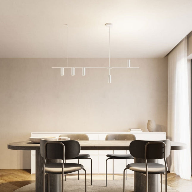 Modern Ceiling Light Fixture | Asymmetrical Design with Unique Illumination | Stylish Lighting for Contemporary Spaces 1