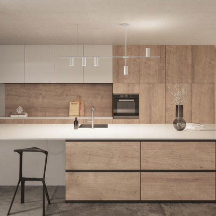 Modern Ceiling Light Fixture | Asymmetrical Design with Unique Illumination | Stylish Lighting for Contemporary Spaces 8