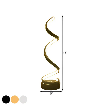 Modern Dimmable Table Lamp with Energy-Efficient LED | Elegant Design for Relaxing Illumination 2