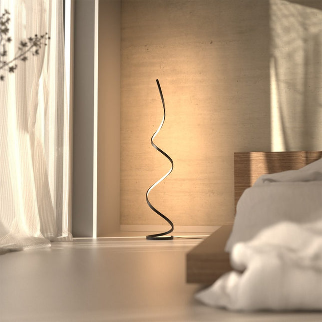 Modern Floor Lamp | Dimmable LED Design with Remote Control | Minimalist Style for Perfect Living Room Ambiance 1