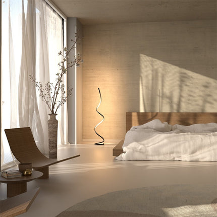 Modern Floor Lamp | Dimmable LED Design with Remote Control | Minimalist Style for Perfect Living Room Ambiance 6