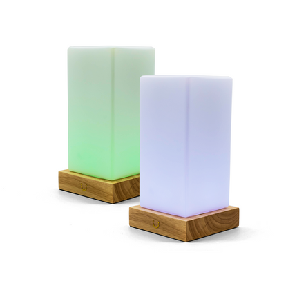 Modern Friendship Lamp with Stylish Timber & Frosted Glass Design | Instant Connection for Meaningful Relationships 15