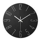 Modern Home Decor | 30 cm Silent Wall Clock with Minimalist Design | Elegant Timepiece for Any Space 0