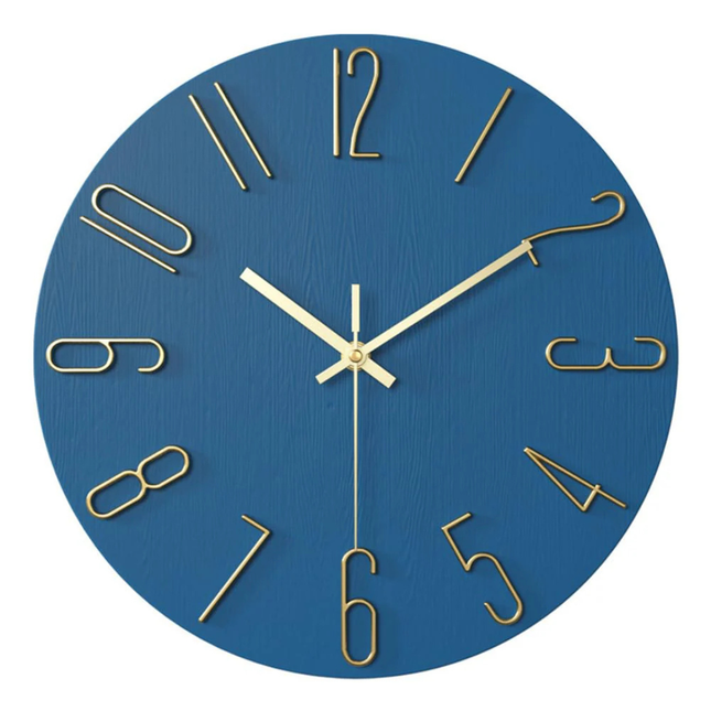 Modern Home Decor | 30 cm Silent Wall Clock with Minimalist Design | Elegant Timepiece for Any Space 1