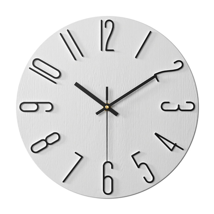 Modern Home Decor | 30 cm Silent Wall Clock with Minimalist Design | Elegant Timepiece for Any Space 3