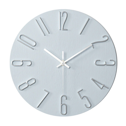 Modern Home Decor | 30 cm Silent Wall Clock with Minimalist Design | Elegant Timepiece for Any Space 4