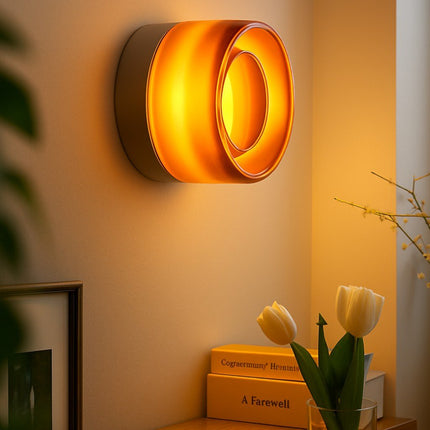 Modern Interior | Wall Sconce Lighting with Unique Acrylic Shade | Warm Ambiance for Cozy Spaces 1