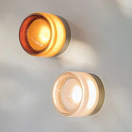 Modern Interior | Wall Sconce Lighting with Unique Acrylic Shade | Warm Ambiance for Cozy Spaces 2