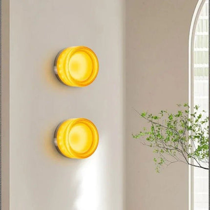 Modern Interior | Wall Sconce Lighting with Unique Acrylic Shade | Warm Ambiance for Cozy Spaces 6