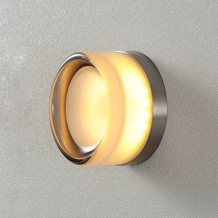 Modern Interior | Wall Sconce Lighting with Unique Acrylic Shade | Warm Ambiance for Cozy Spaces 8