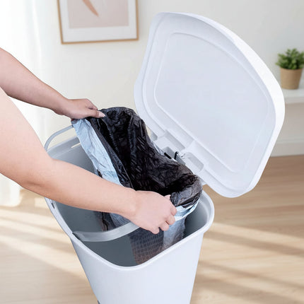 Modern Kitchen Trash Can | 13 Gallon Capacity with Step Pedal & Odor Protection | Sleek Design for Clean Spaces 8