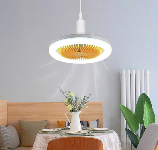 Modern LED Ceiling Fan with Lights & Remote Control | Adjustable Speed for Year-Round Comfort 1