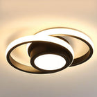 Modern LED Ceiling Light | Sleek Double Ring Design with Energy Efficiency | Versatile Fixture for Contemporary Spaces 0
