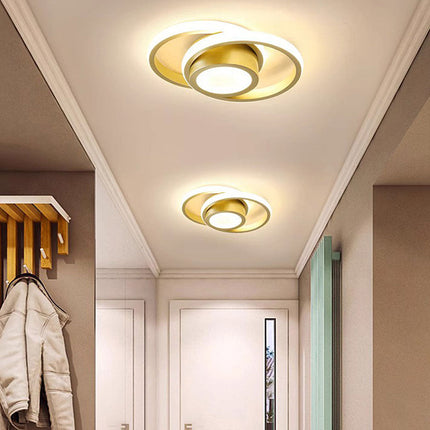 Modern LED Ceiling Light | Sleek Double Ring Design with Energy Efficiency | Versatile Fixture for Contemporary Spaces 12