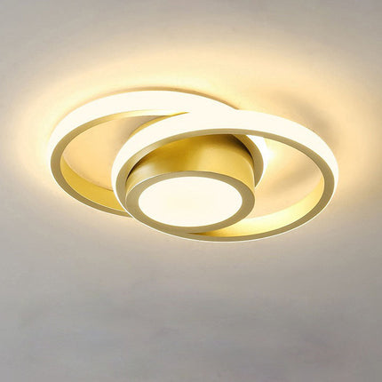 Modern LED Ceiling Light | Sleek Double Ring Design with Energy Efficiency | Versatile Fixture for Contemporary Spaces 15