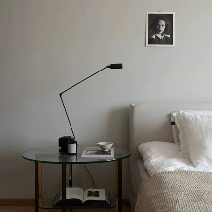 Modern LED Desk Lamp with Adjustable Arm & Dimming Control | Minimalist Design for Focused Illumination 3