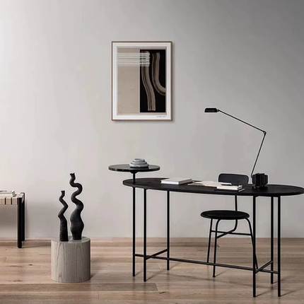 Modern LED Desk Lamp with Adjustable Arm & Dimming Control | Minimalist Design for Focused Illumination 4