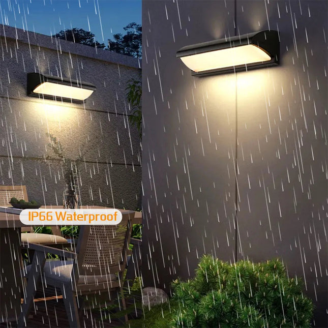 Modern LED Motion Sensor Wall Light with Waterproof Design | Smart Illumination for Outdoor Spaces 1