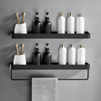 2-Piece Set / Bathroom shelf (with rod 24