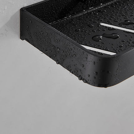 Modern Matt Black Bathroom Accessories Set with Multiple Shelf Options | Durable Stainless Steel for Stylish Organization 4