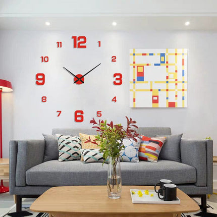 Modern Minimalist Wall Clock with Silent Quartz Movement | Clear Display for Easy Time Reading in Kitchen and Home Decor 3