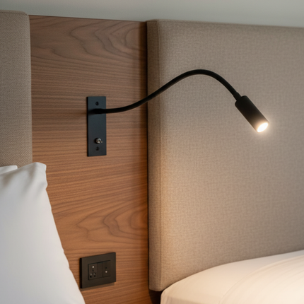 Modern Minimalist Wall Sconce | Adjustable Metal Reading Light for Cozy Illumination 4