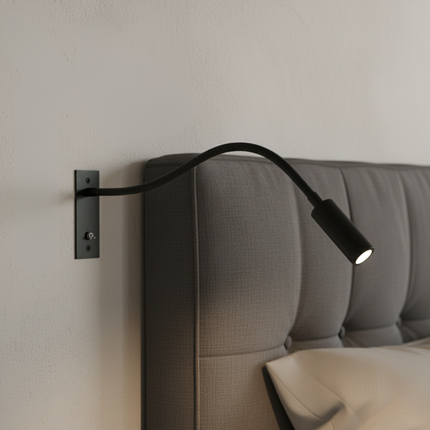 Modern Minimalist Wall Sconce | Adjustable Metal Reading Light for Cozy Illumination 8