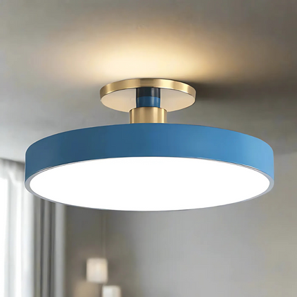 Modern Minimalist | Flush Mount Ceiling Light with Dimmable LED | Scandinavian Design for Cozy Atmosphere 0