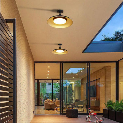 Modern Outdoor Ceiling Light | Waterproof Semi Flush Mount Fixture for Patio 2