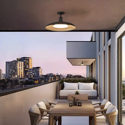 Modern Outdoor Ceiling Light | Waterproof Semi Flush Mount Fixture for Patio 3