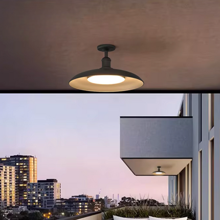 Modern Outdoor Ceiling Light | Waterproof Semi Flush Mount Fixture for Patio 4