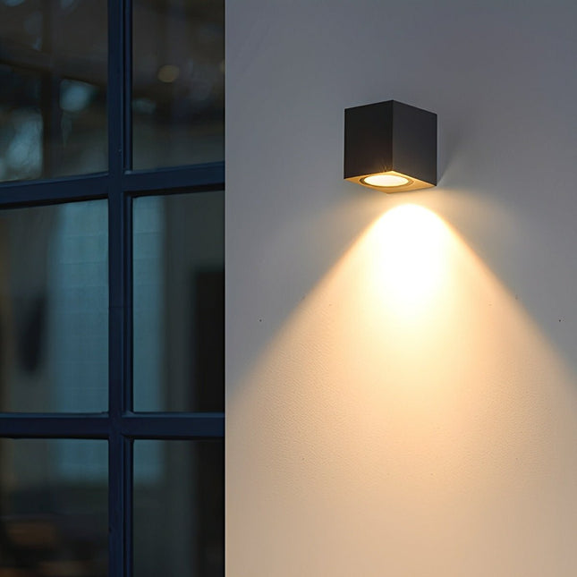 Modern Outdoor LED Wall Washer Light with Up & Down Illumination | Waterproof Design for Exterior Spaces 0