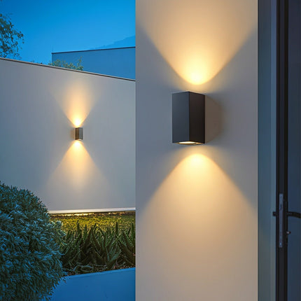 Modern Outdoor LED Wall Washer Light with Up & Down Illumination | Waterproof Design for Exterior Spaces 5