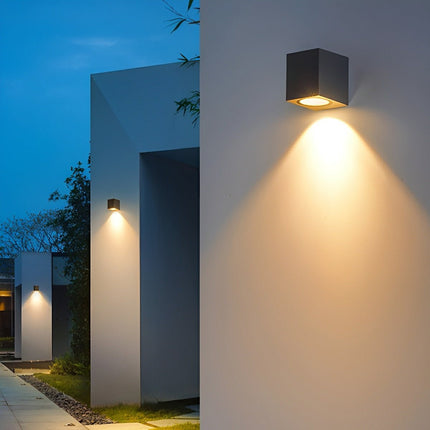 Modern Outdoor LED Wall Washer Light with Up & Down Illumination | Waterproof Design for Exterior Spaces 6