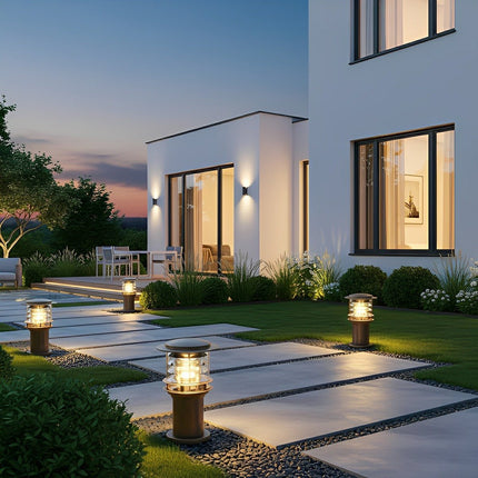 Modern Outdoor Landscape Post Light with IP65 Waterproof Rating | Durable Design for Gardens and Patios 2