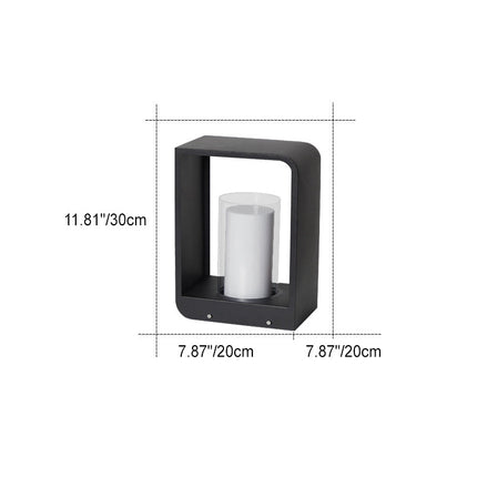 Modern Outdoor Solar Lights | Adjustable Color Modes & Waterproof Design | Landscape Lighting for Patios and Gardens 0