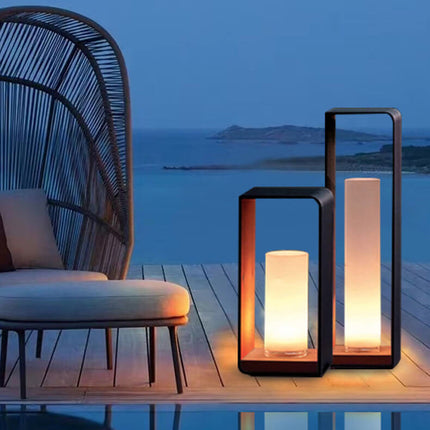 Modern Outdoor Solar Lights | Adjustable Color Modes & Waterproof Design | Landscape Lighting for Patios and Gardens 1