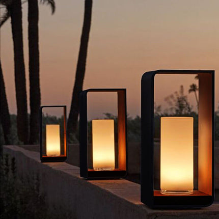 Modern Outdoor Solar Lights | Adjustable Color Modes & Waterproof Design | Landscape Lighting for Patios and Gardens 2