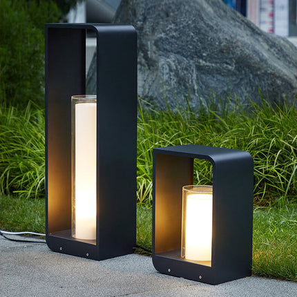 Modern Outdoor Solar Lights | Adjustable Color Modes & Waterproof Design | Landscape Lighting for Patios and Gardens 4