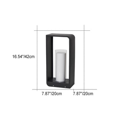 Modern Outdoor Solar Lights | Adjustable Color Modes & Waterproof Design | Landscape Lighting for Patios and Gardens 6