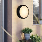 Modern Outdoor Wall Light | Round LED Sconce with IP65 Waterproof Rating | Durable Exterior Lighting for Patios and Gardens 0