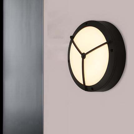 Modern Outdoor Wall Light | Round LED Sconce with IP65 Waterproof Rating | Durable Exterior Lighting for Patios and Gardens 2