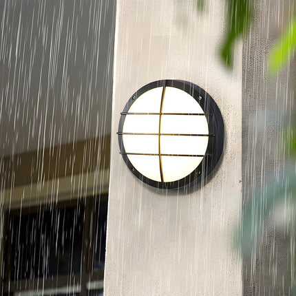Modern Outdoor Wall Light | Round LED Sconce with IP65 Waterproof Rating | Durable Exterior Lighting for Patios and Gardens 5
