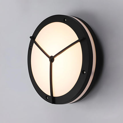 Modern Outdoor Wall Light | Round LED Sconce with IP65 Waterproof Rating | Durable Exterior Lighting for Patios and Gardens 8