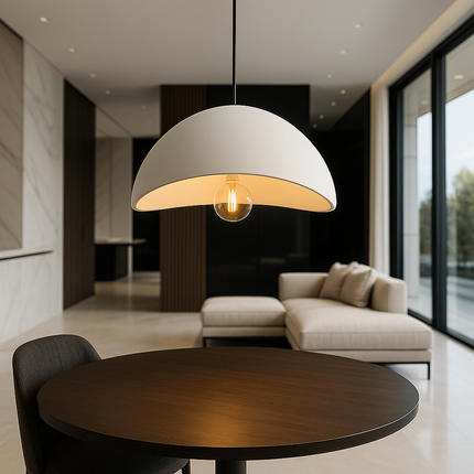 Modern Pendant Light | Dimmable Hanging Lights with Adjustable Height | Elegant Kitchen Pendant Lighting for Cozy Ambiance 0