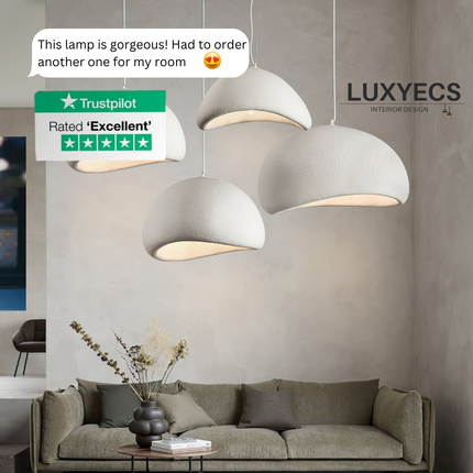 Modern Pendant Light | Dimmable Hanging Lights with Adjustable Height | Elegant Kitchen Pendant Lighting for Cozy Ambiance 3