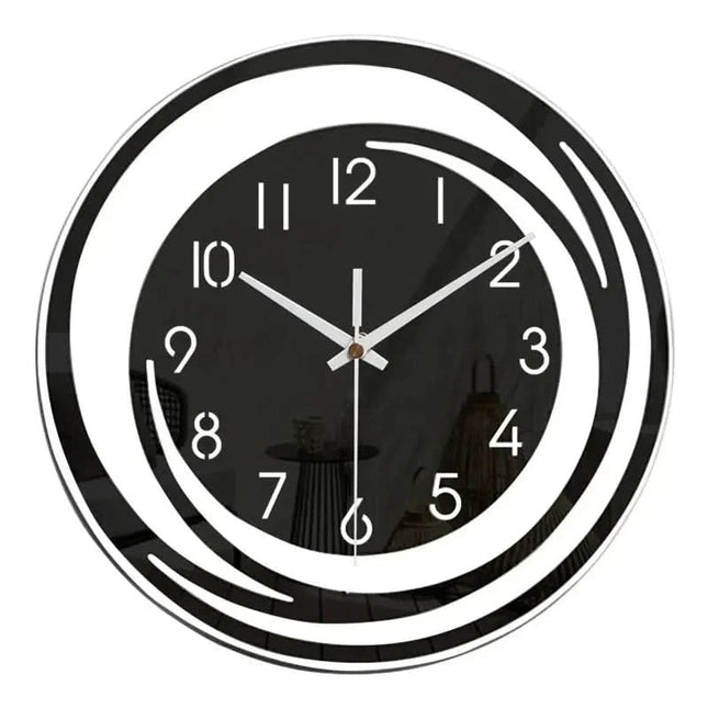 Modern Scandinavian | Wall Clock with Silent Mechanism | Elegant Design for Minimalist Interiors 1